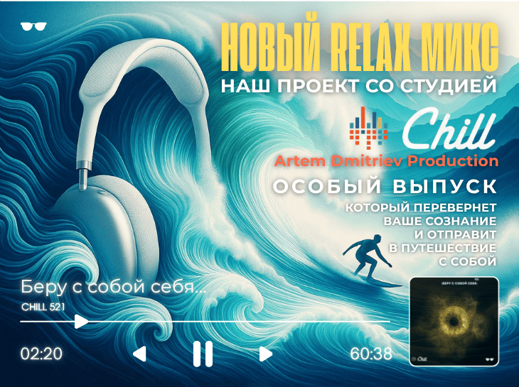 Дарим праздничный микс, сделанный совместно с известной студией CHILL (Artem Dmitriev Production)